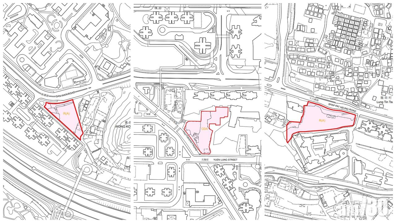 發展局引用收回土地條例　收回元朗粉嶺3幅私地作資助房屋