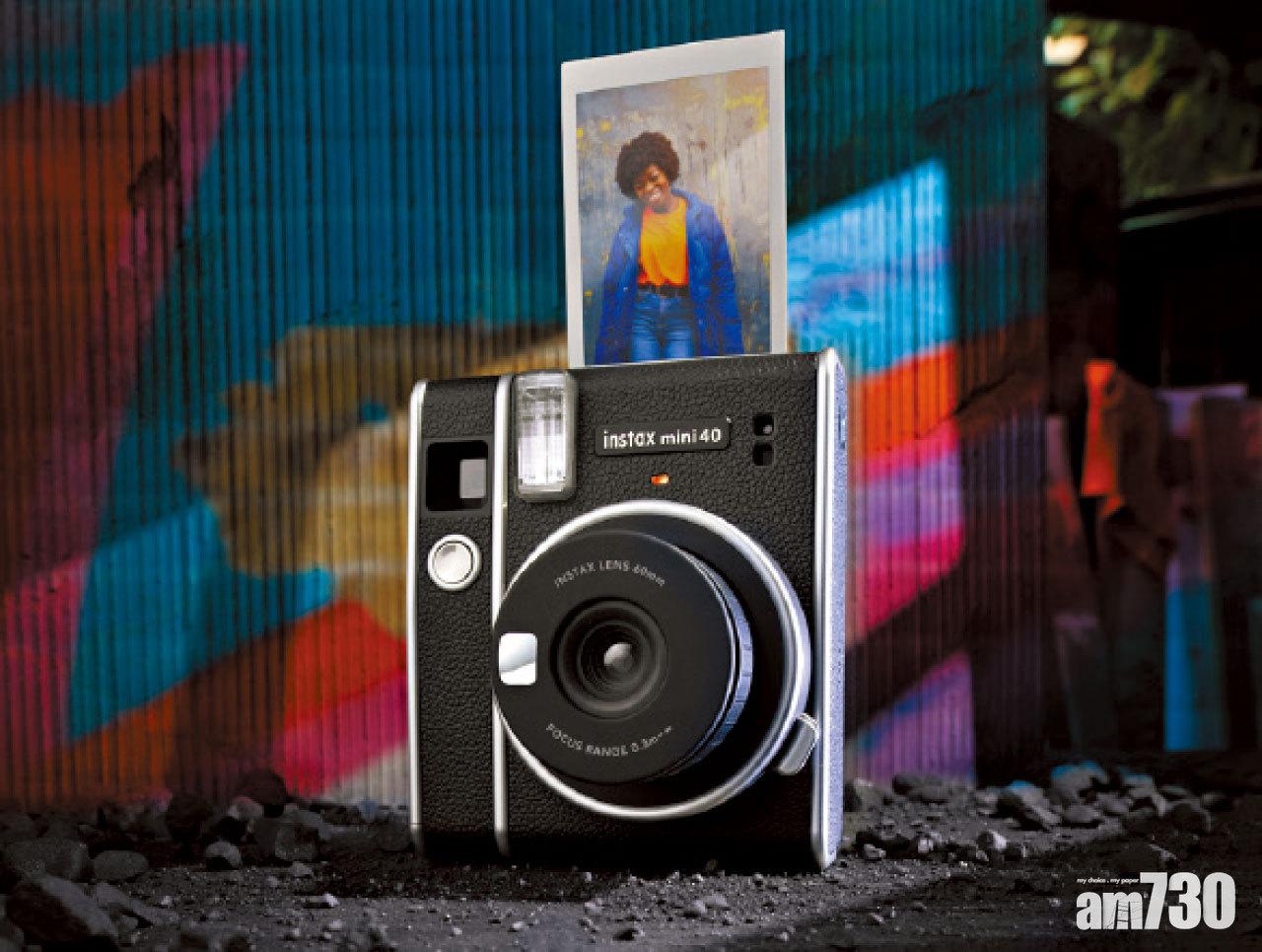 復古當時興  皮革風FUJIFILM instax mini 40