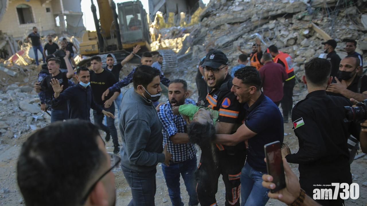 以巴衝突｜以軍地面部隊及空軍攻擊加沙地帶