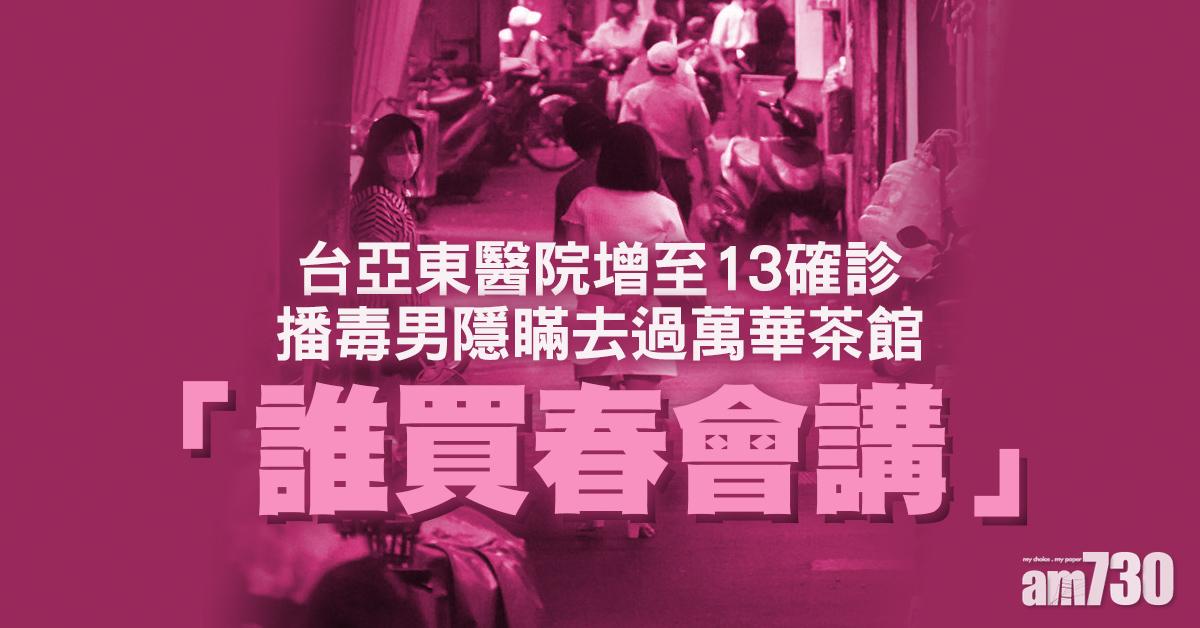 新冠肺炎｜台增267確診 台大醫院員工瞞去過萬華疫區釀10中招