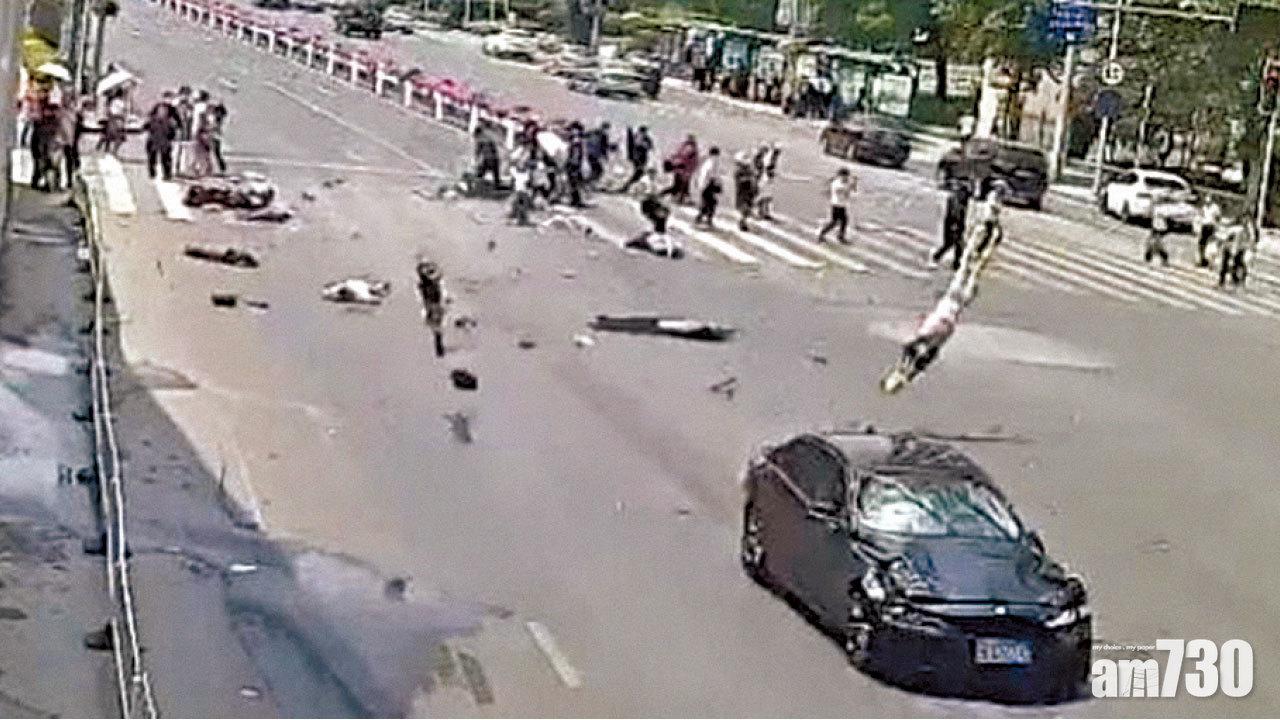 大連私家車撞人增至5死 警方：司機投資失敗報復社會