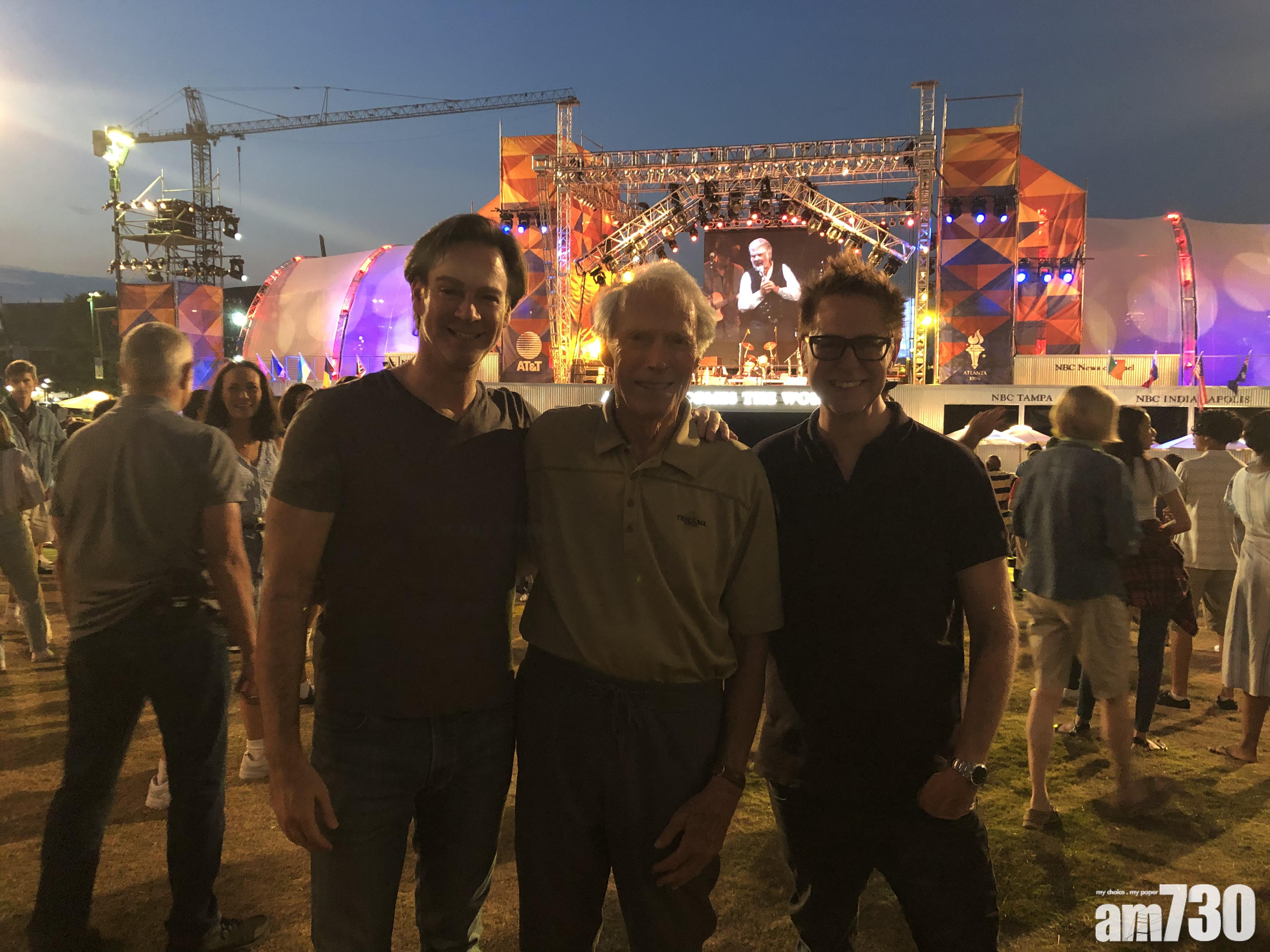 James Gunn曬合照讚奇連伊士活偉大