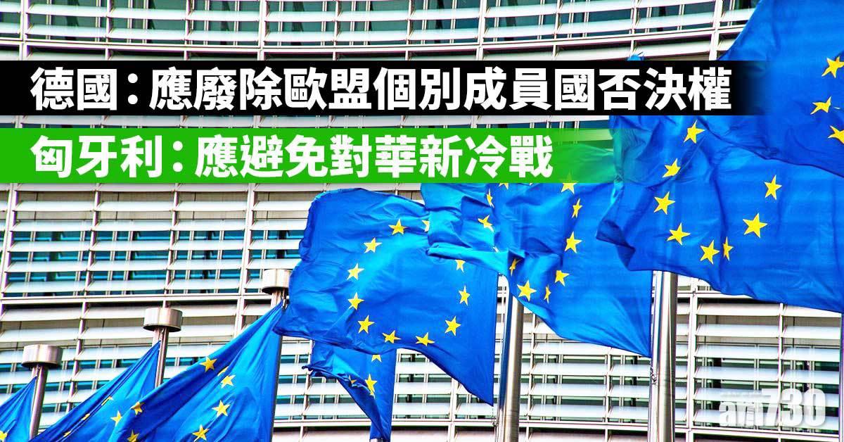 德國：應廢除歐盟個別成員國否決權  匈牙利：應避免對華新冷戰