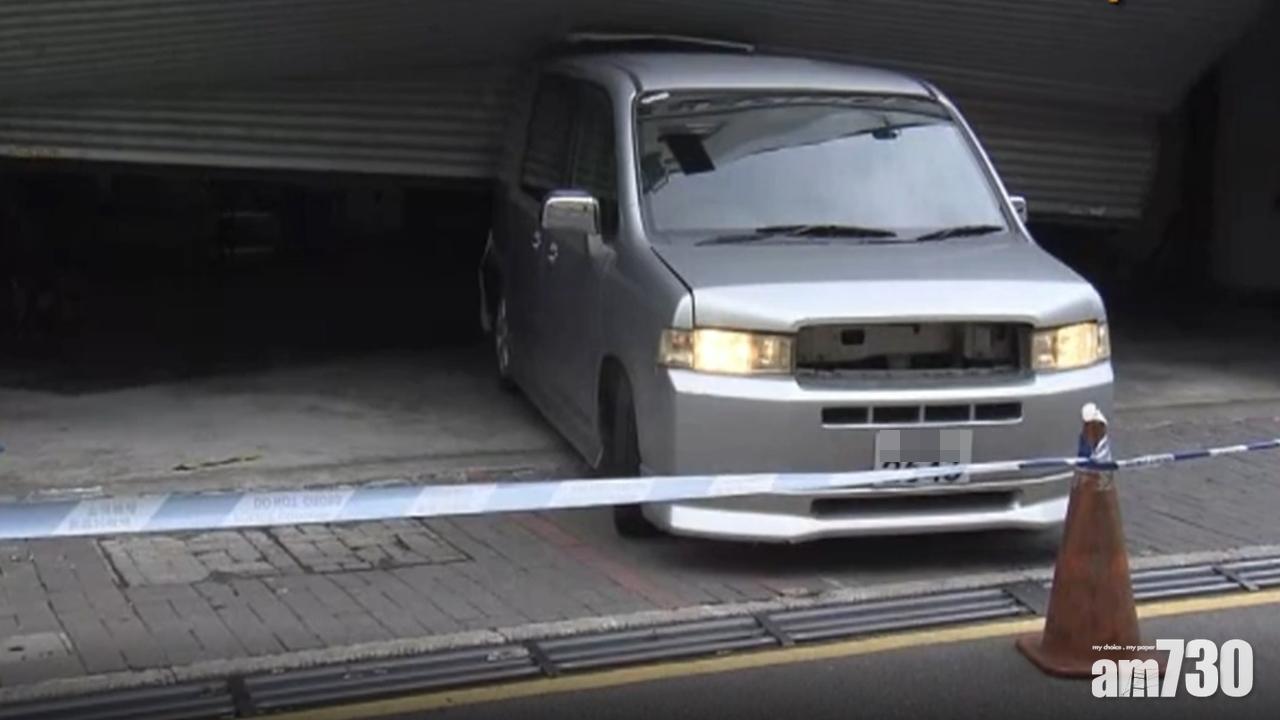 粉嶺一運輸署指定驗車中心　遭套假牌私家車撞閘毀壞