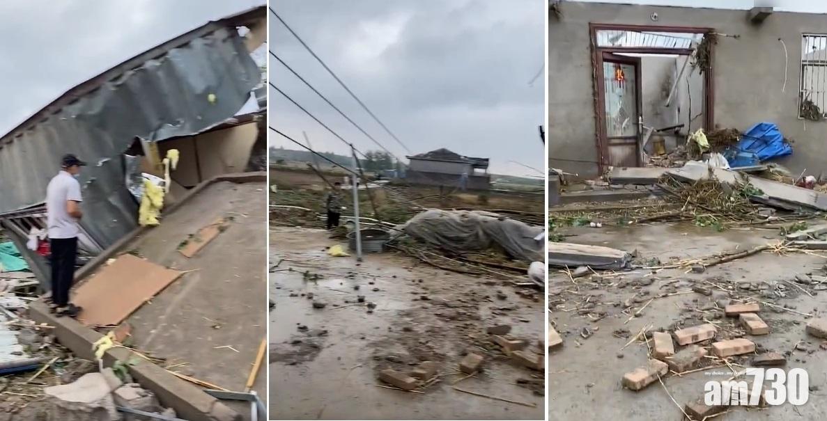 狂風暴雨襲江蘇徐州 12人受傷90屋損毀