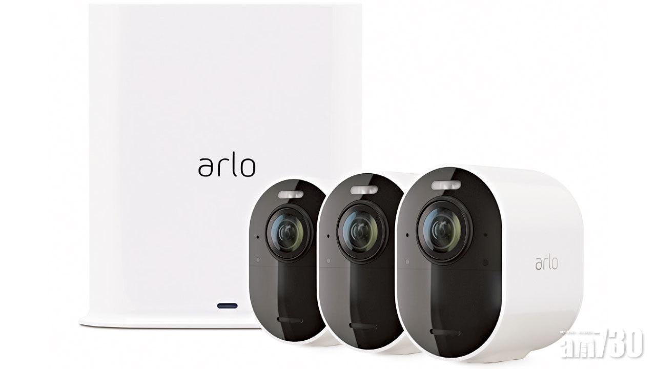 防風雨 4K畫質 180度視野 防風雨 4K畫質 180度視野 Arlo Ultra 2無線防盜攝影機