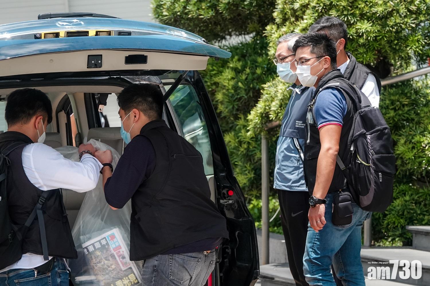 港區國安法｜《蘋果》張劍虹羅偉光被控與黎智英串謀請求外國制裁案提堂