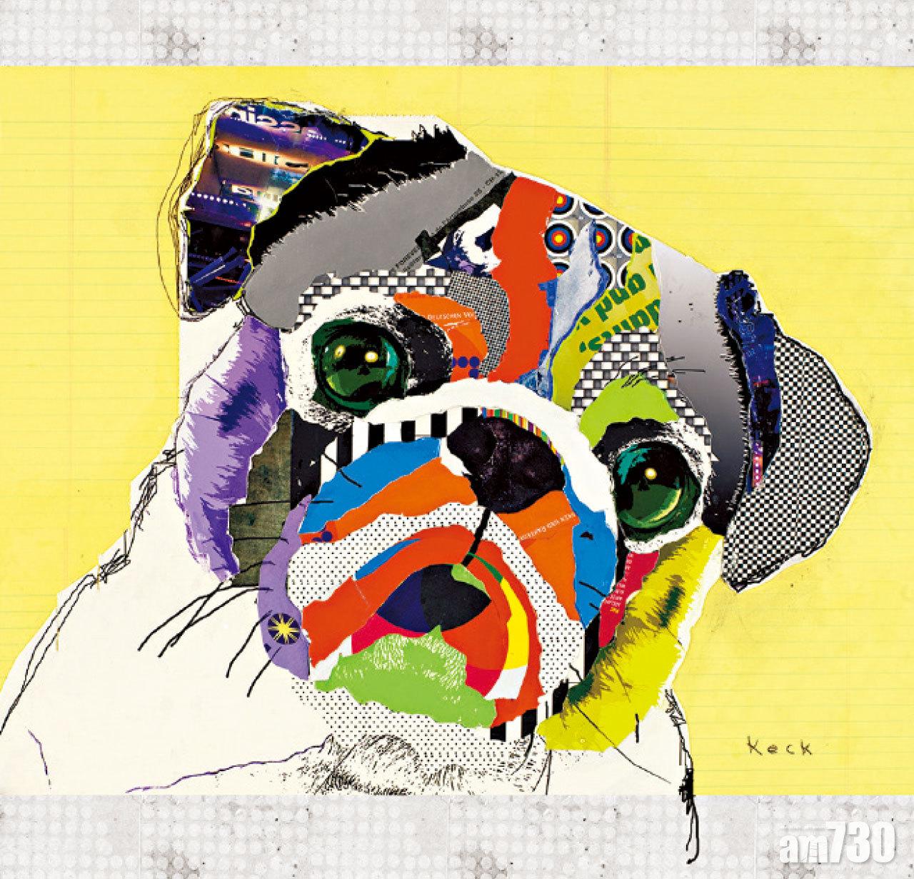 全港首個狗狗專屬藝術展 50幅超萌畫作同場鬥可愛