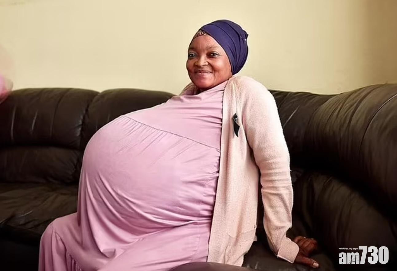 峰迴路轉｜南非婦稱誕10胞胎  驚爆從未懷孕更被送進精神科病房