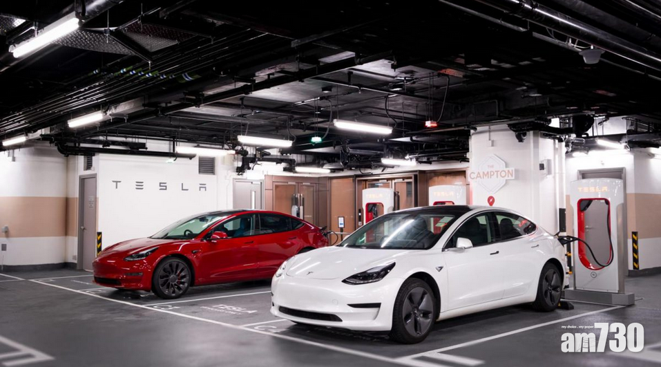 長沙灣The Campton全新Tesla充電站啟用