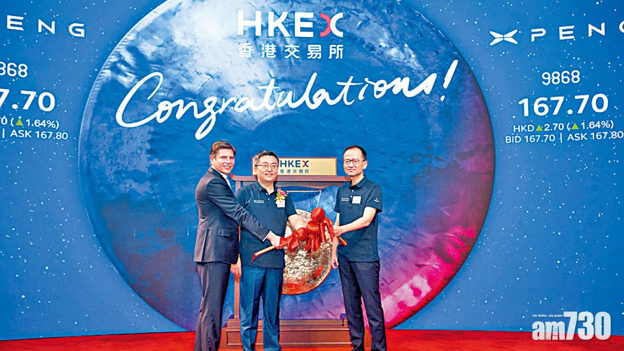 康諾亞暗盤爆升 小鵬險守定價 朝聚漲三成