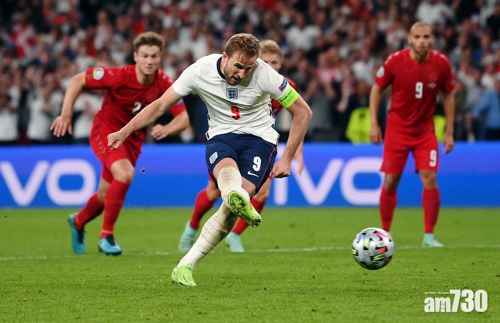 歐國盃｜加時反勝丹麥 英格蘭決賽撼意大利