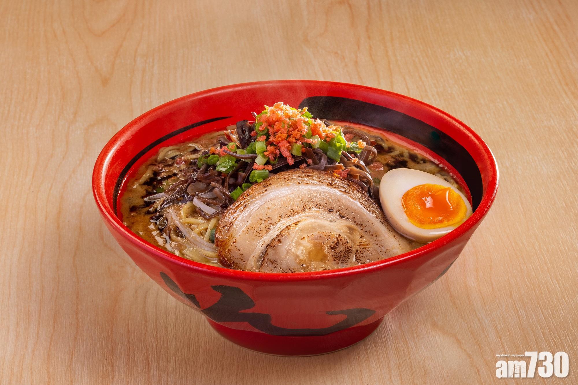 一幻拉麵荃新天地優惠繼續驚喜　新店限定黑蒜叉燒蝦湯拉麵