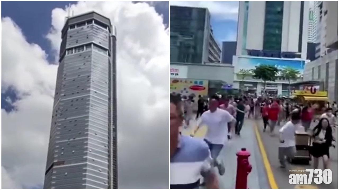 深圳賽格大廈連日晃動　調查證無損主體結構安全