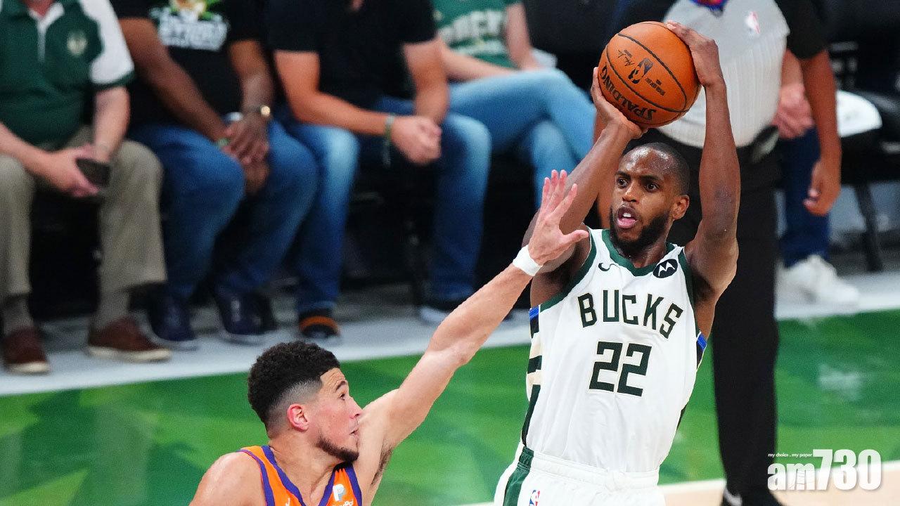 NBA總決賽 米杜頓狂轟40分 公鹿贏太陽追和