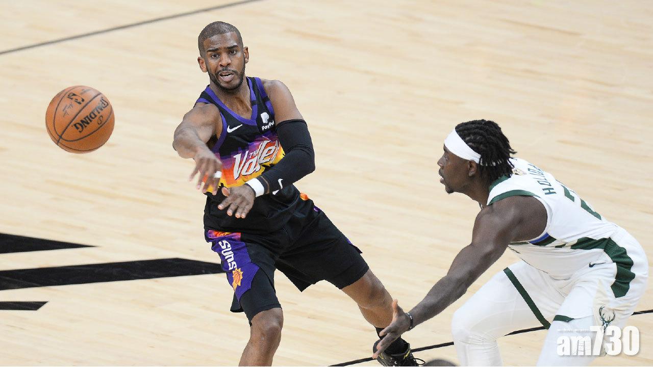 NBA總決賽 CP3遭賀列地冷卻 公鹿挫太陽叫胡