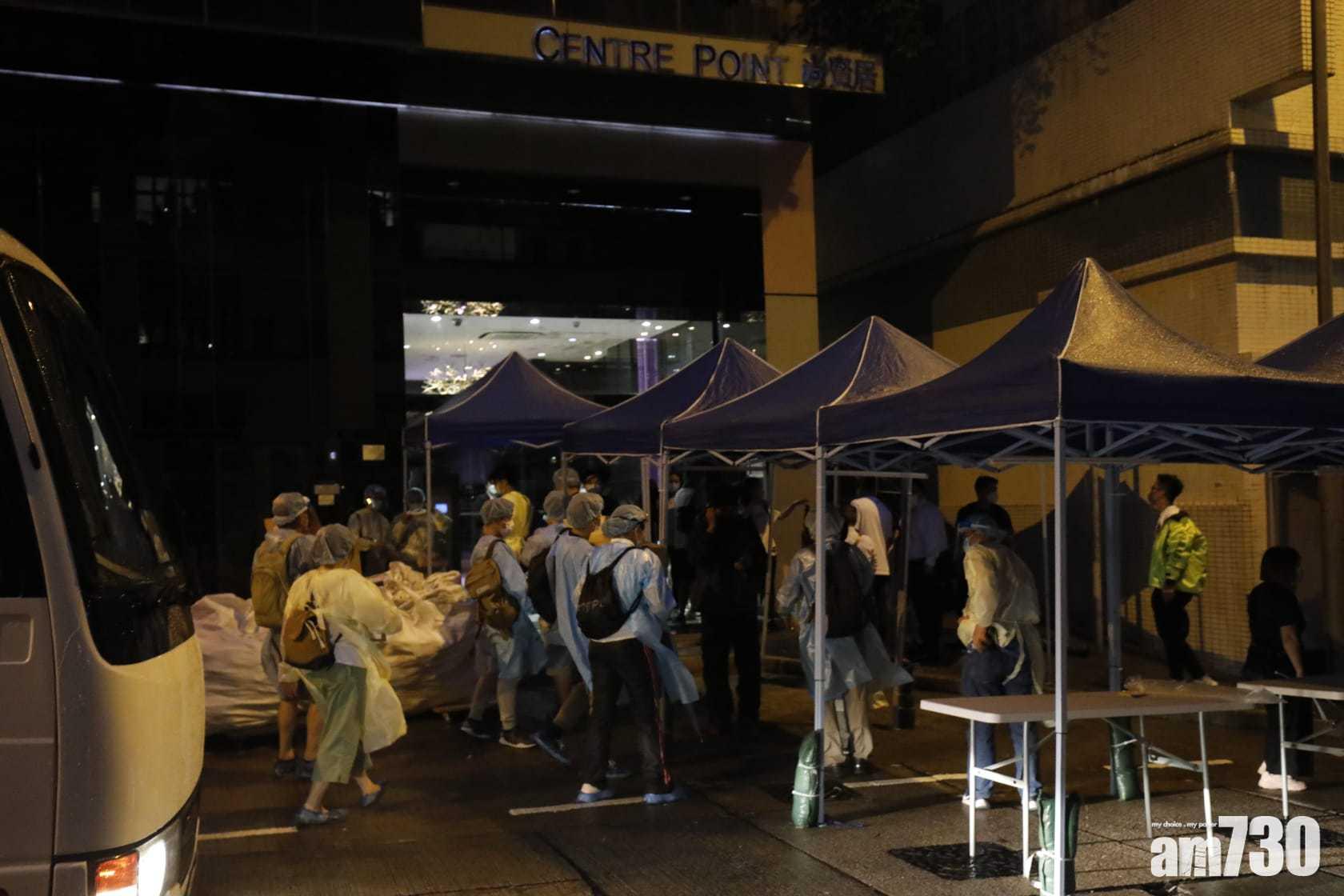 變種病毒｜上環尚賢居晚上封區　美國返港漢初確已打兩針復必泰