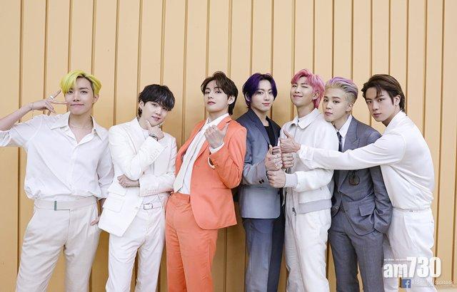 韓團攻美｜BTS新歌連續8周登Billboard冠軍