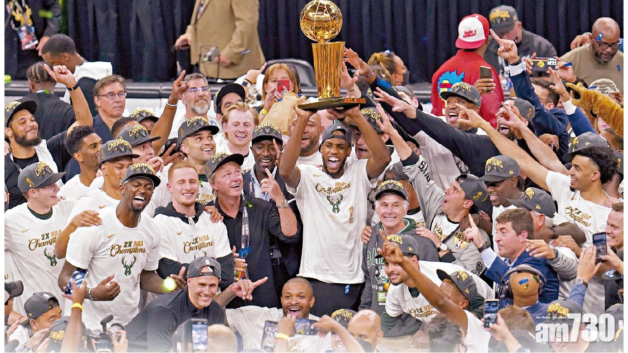 NBA總決賽 轟50分領公鹿挫太陽封王 字母哥登基