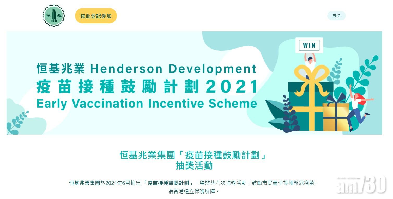 疫苗抽獎｜恒基第二輪送金抽獎結果公布　點擊觀看得獎名單 (附連結)