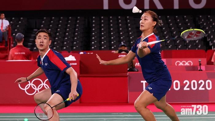 東京奧運｜鄧俊文及謝影雪決勝局反勝德國組合　取得混雙分組出線