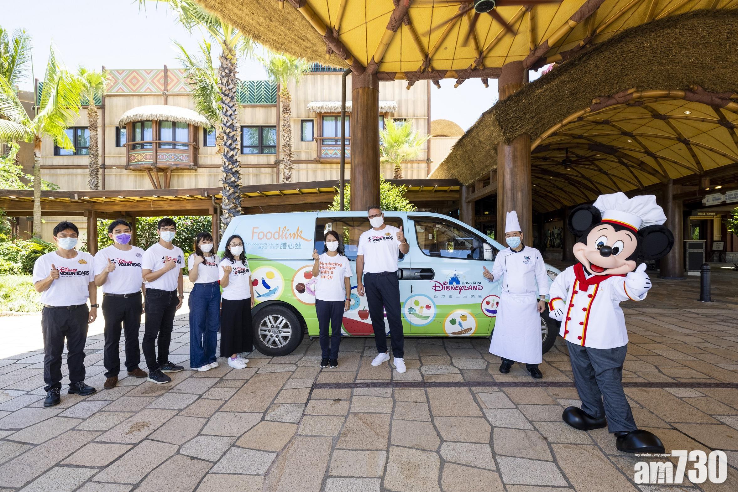 樂園餐飲團隊主理 香港迪士尼夥慈善機構派6千愛心飯盒