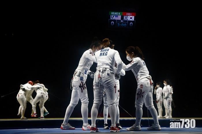 東京奧運｜港女重劍隊32:44負國家隊　排名賽險勝俄羅斯得第7