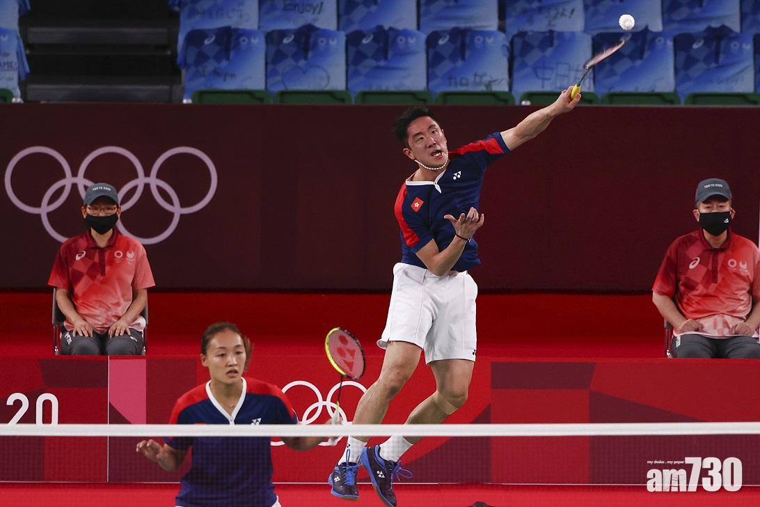 東京奧運｜鄧俊文謝影雪不敵日本組合　混雙僅獲第4無緣頒獎台