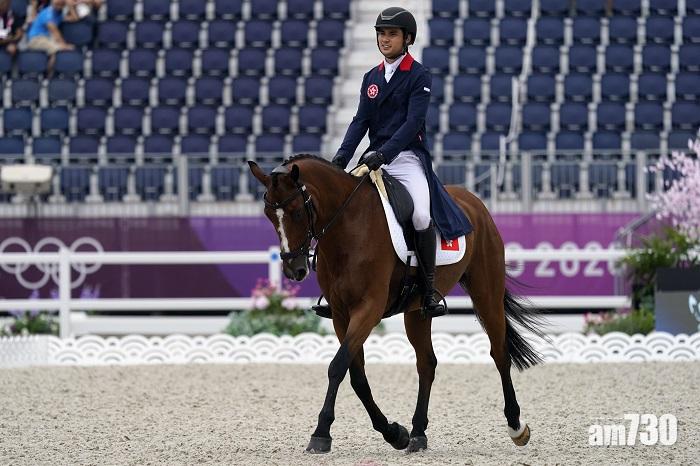 東京奧運︱馬術三項何誕華首節排20