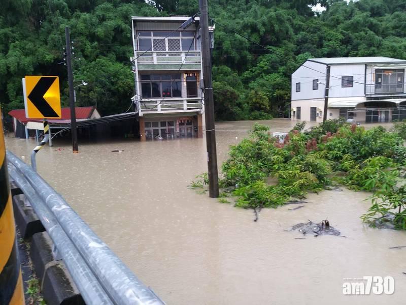 超強暴雨襲南台灣 高雄雨量達740毫米