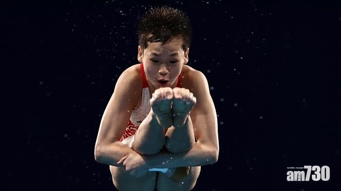 東京奧運｜14歲全紅嬋完美表現奪高台摘金　陳芋汐次席獲銀牌