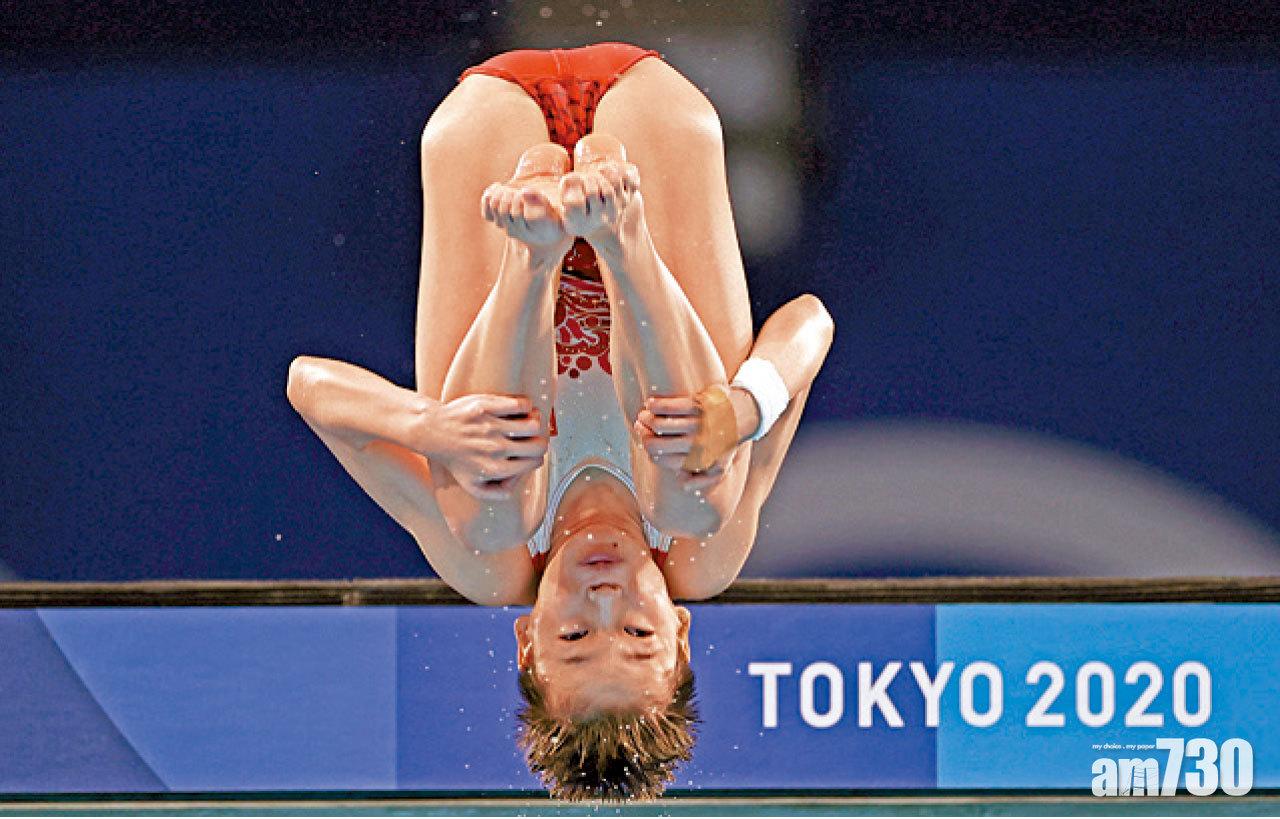 女子10米高台中國包辦金銀 14歲全紅嬋奪金