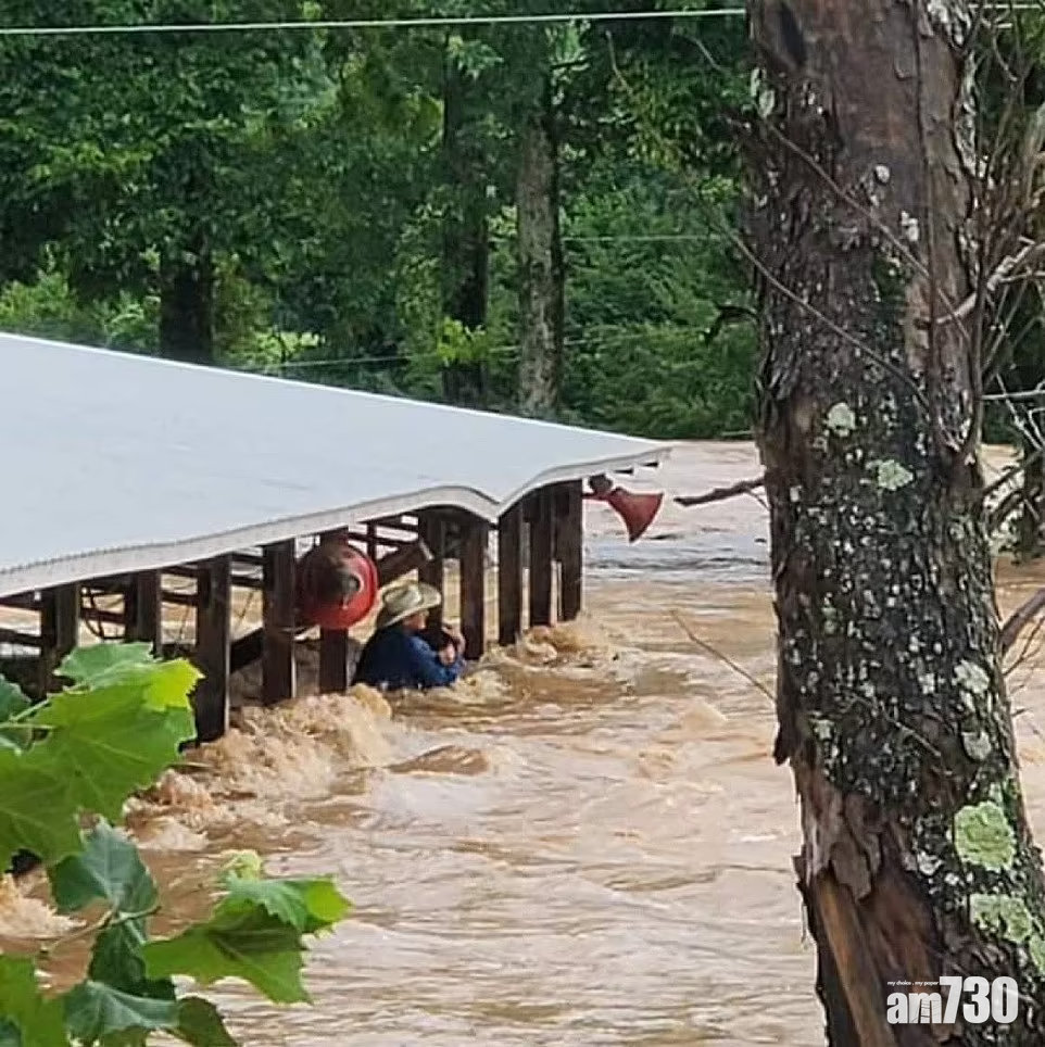 美國水災｜田納西水災22死  7個月大雙胞胎被洪水沖走
