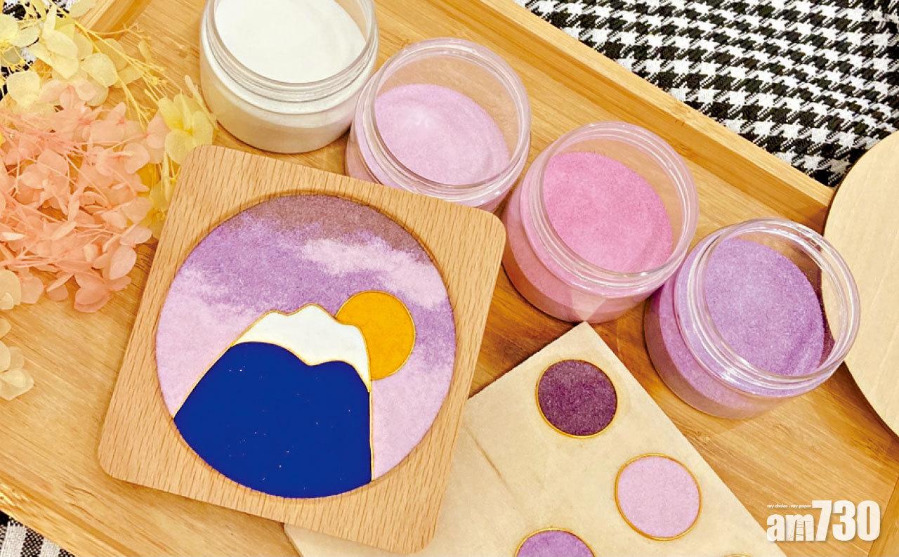 景泰藍掐絲琺瑯 打造富士山杯墊