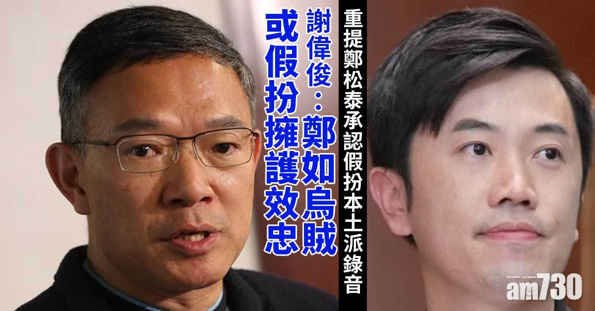 鄭松泰料DQ或因曾倡改變制度  謝偉俊：鄭或假扮擁護效忠