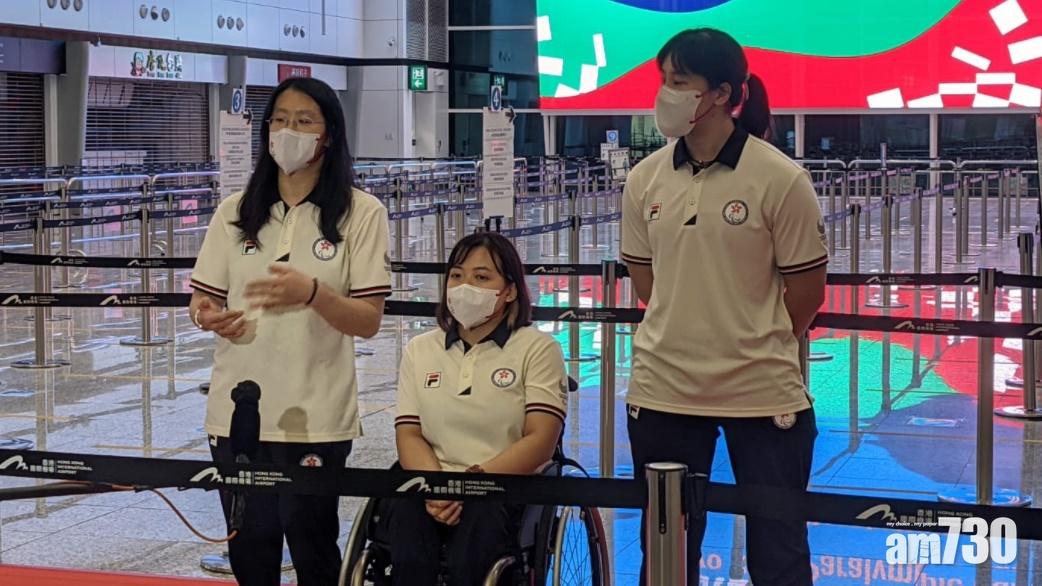 東京殘奧會｜輪椅劍擊隊返港　余翠怡：因堅持才見到希望