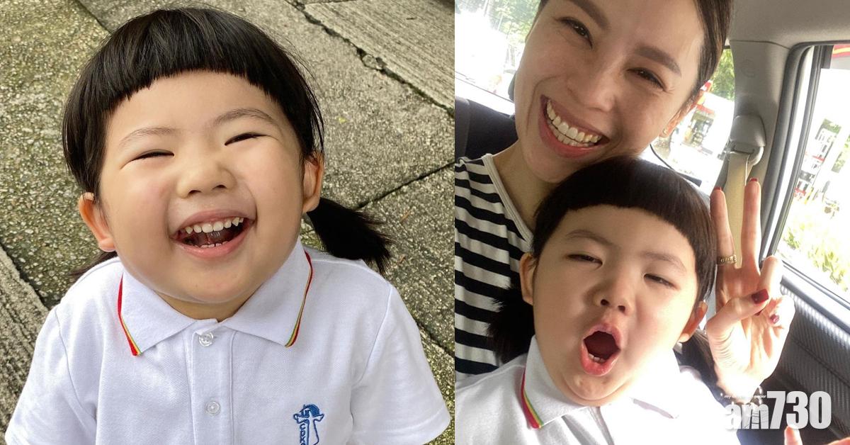 開學日｜李元元返學勁開心 Lucy媽勁唔捨得