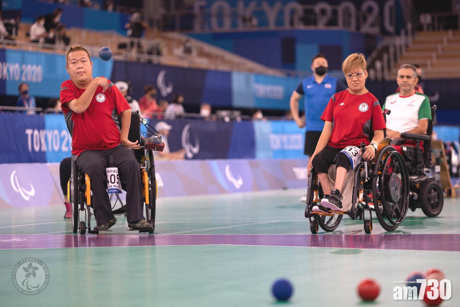 東京殘奧會｜硬地滾球混合BC4雙人賽　港隊不敵斯洛伐克摘銀 (更新)