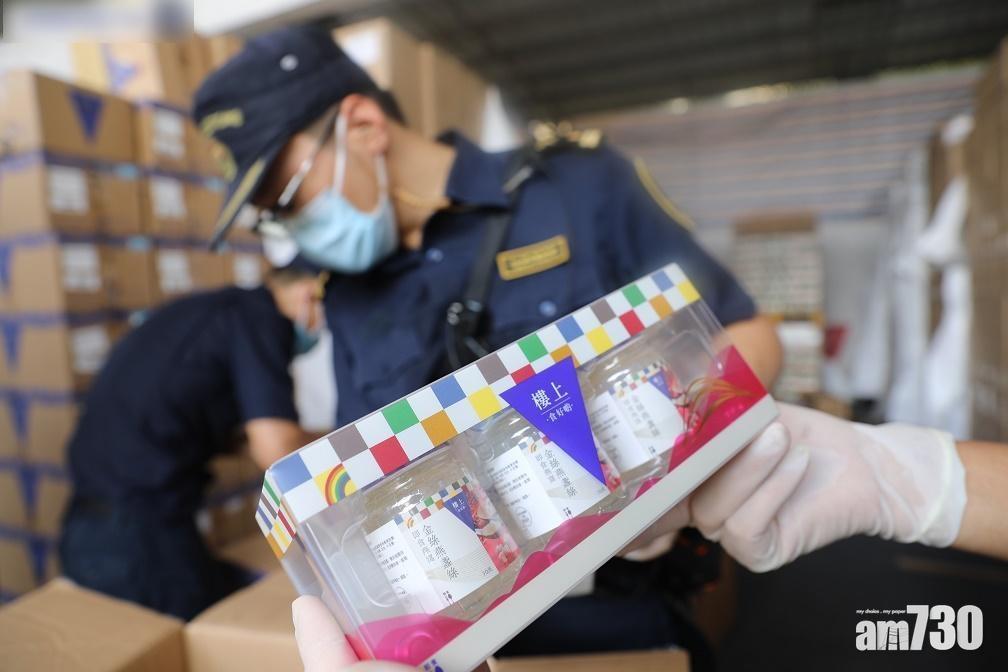 廣州檢54噸走私食品 包括美心月餅、樓上燕窩