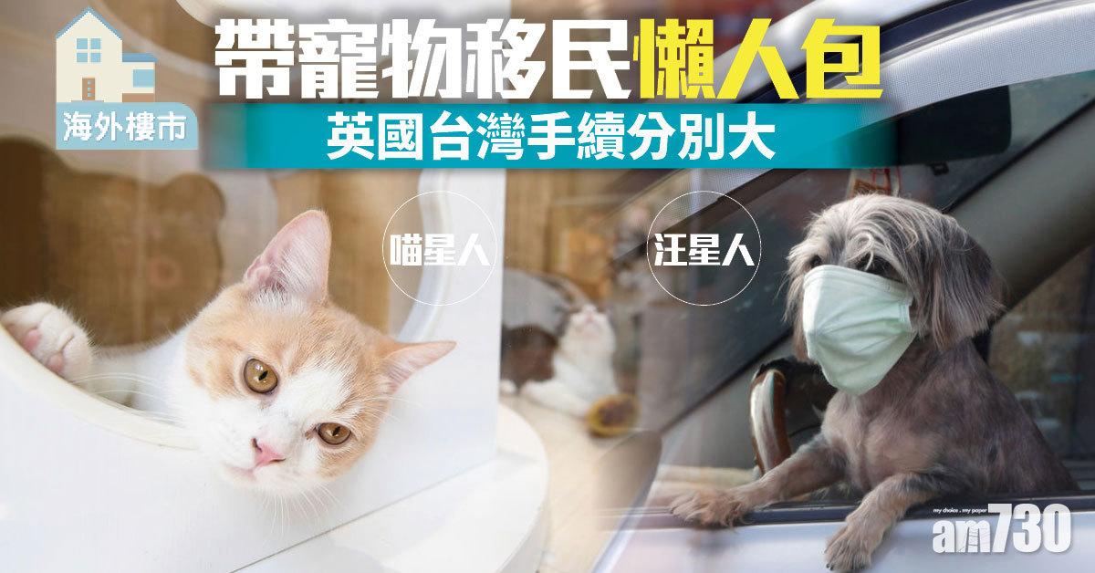海外樓市｜詳細懶人包！帶愛寵移民 英國台灣手續分別大