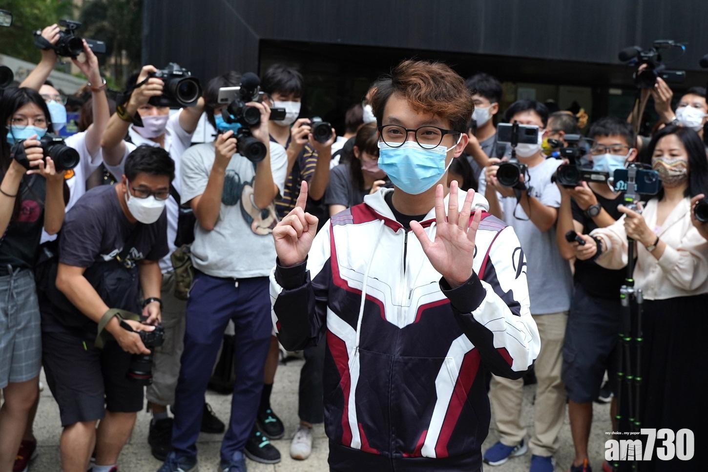 陳皓桓被控參與未經批准集結　涉前年9月15日港島遊行