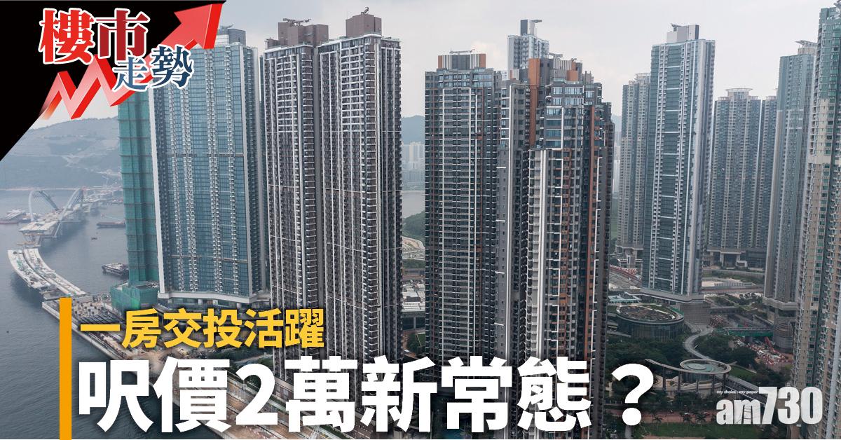 樓市走勢｜一房交投活躍 呎價2萬新常態？