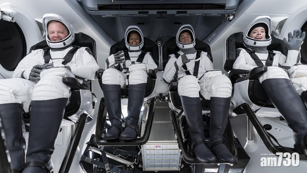 SpaceX展開首次全平民3日太空旅行