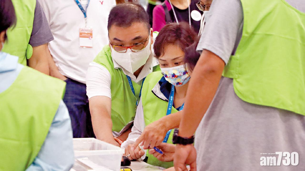 蝦碌點票｜14小時點5000票 馮驊認不理想並致歉