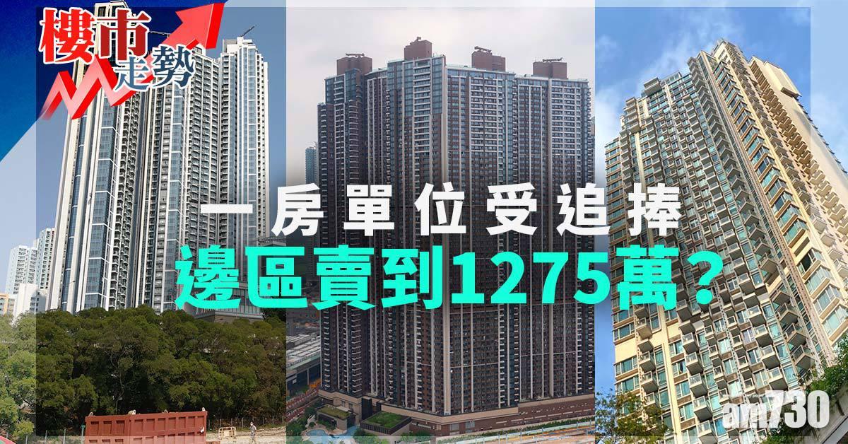 樓市走勢｜一房單位受追捧 邊區賣到1275萬？