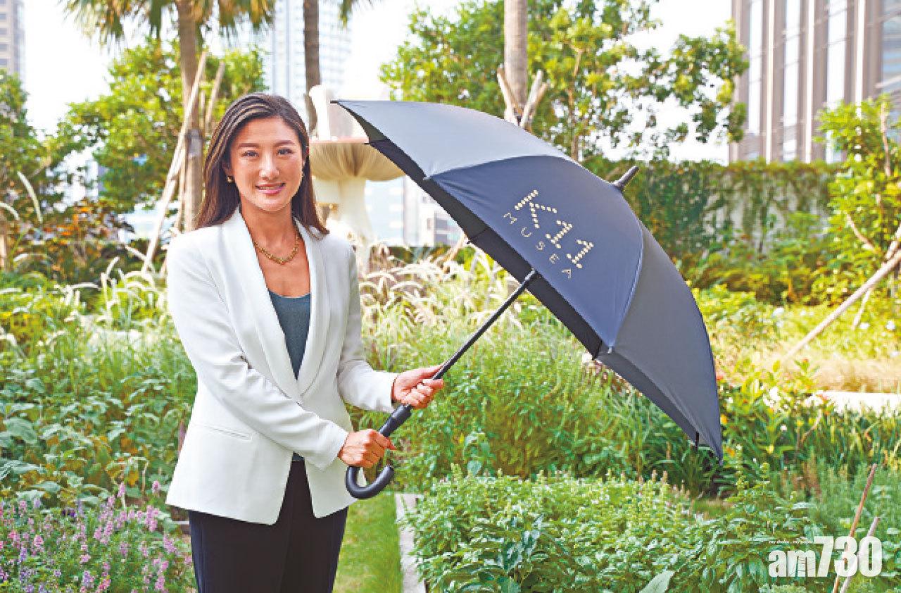 K11 MUSEA夥環團收集7000膠樽 廢膠再造500把環保雨傘