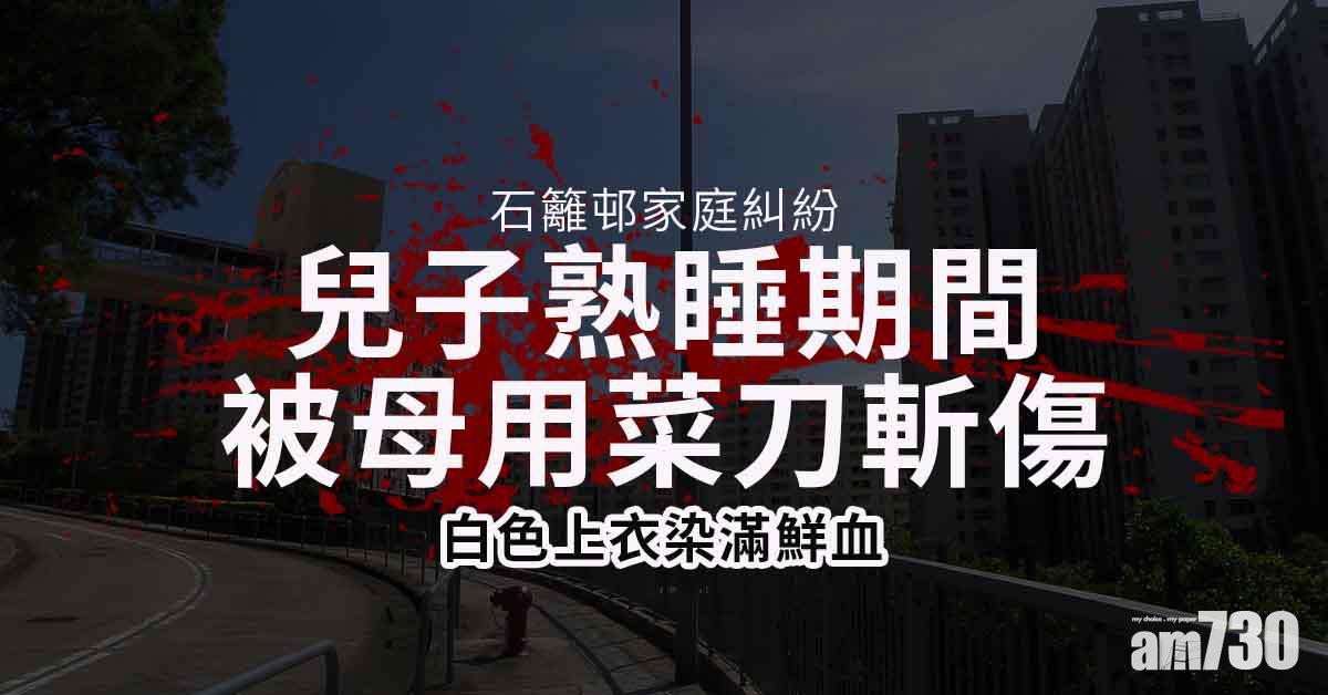石籬邨母子爭執 兒子捱斬浴血送院