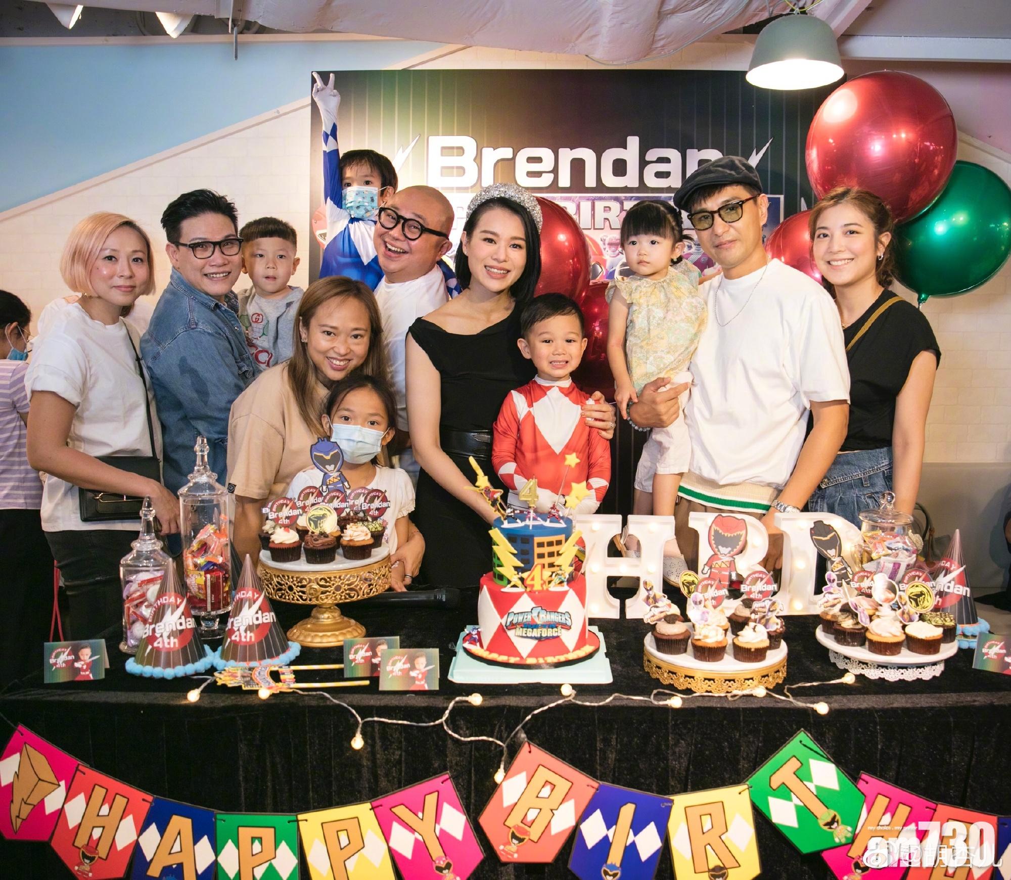 胡杏兒大仔生日群星到賀 鄭嘉穎陳展鵬蘇永康全家出席