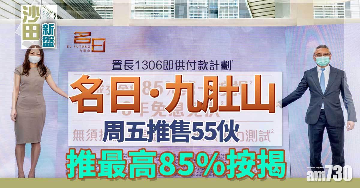 沙田新盤｜名日．九肚山周五推售55伙 推最高85%按揭
