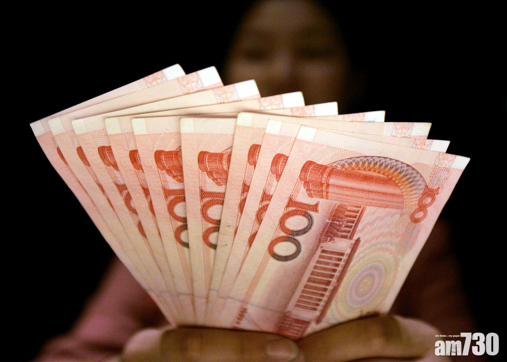 外儲數據｜內地外匯儲備連跌兩個月